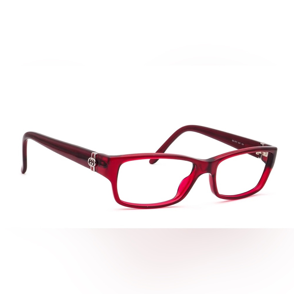 Gucci Red Frame Glasses